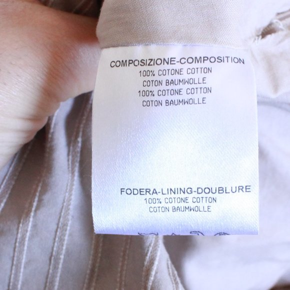 Alexander McQueen Taupe Stripe Bow Pencil Skirt S/S 2006 Collection - Picture 14 of 15